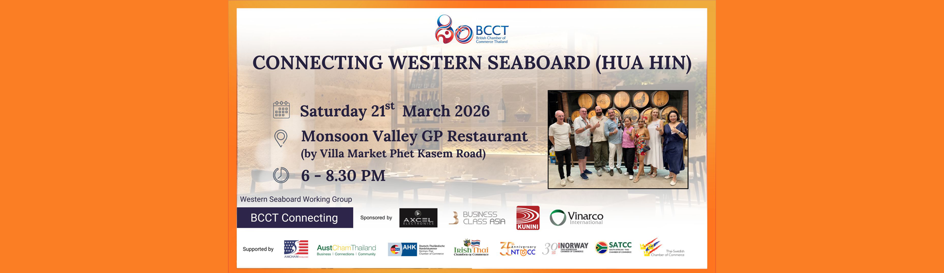 BCCT Connecting Western Seaboard (Hua Hin)