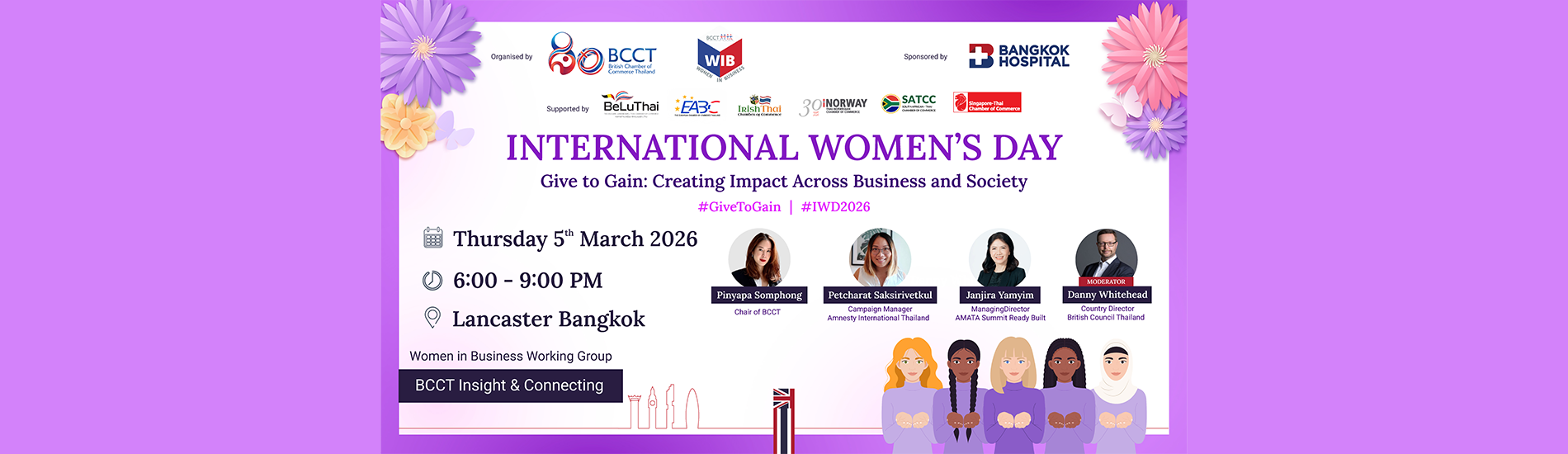 BCCT International Women’s Day 2026: Give to Gain