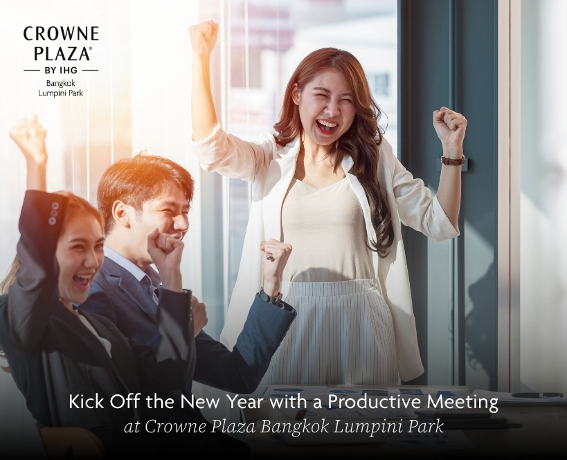 Kick Off the New Year with a Productive Meeting at Crowne Plaza