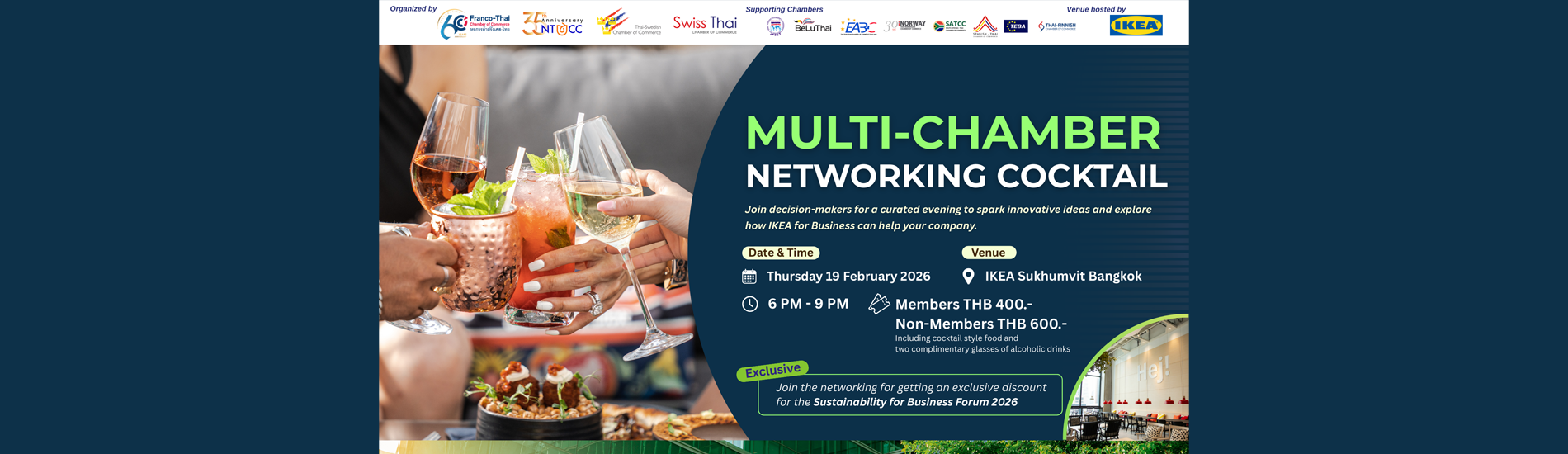 Multi-Chamber Networking Cocktail at IKEA Sukhumvit