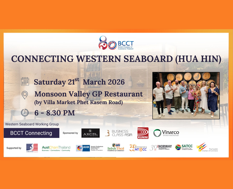 BCCT Connecting Western Seaboard (Hua Hin)