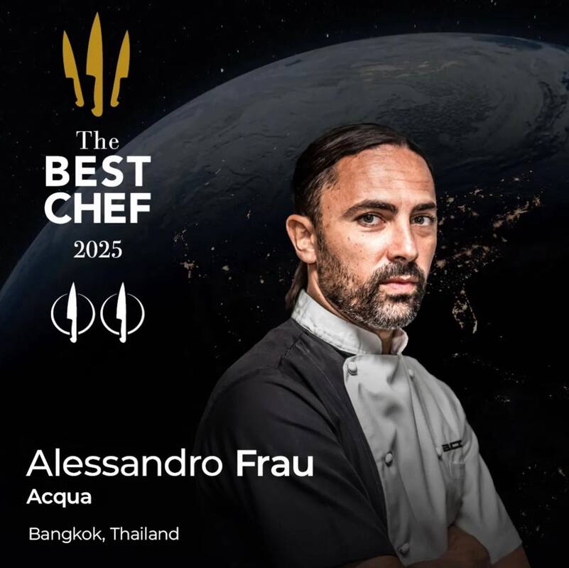 Chef Alessandro Frau (Acqua) wins Asia-Pacific Top Chef