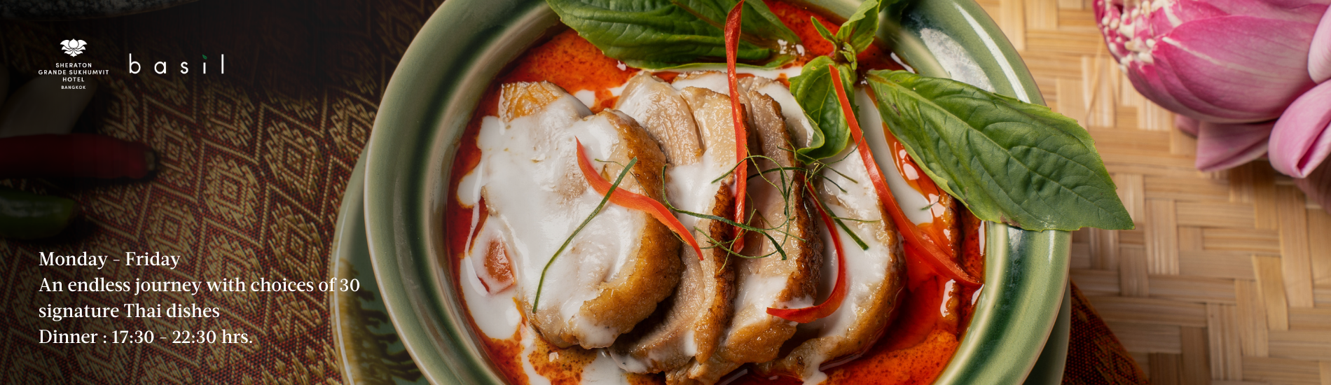 April's Offers from Sheraton Grande Sukhumvit