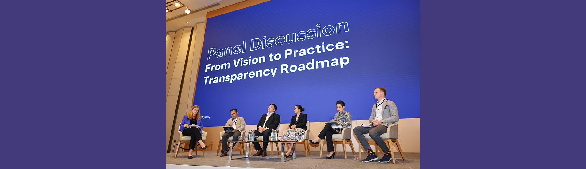 Panel Discussion featuring speakers from TDRI, ACT, CAC, Bangchak Corporation PCL and Aibel (Thailand) Ltd.