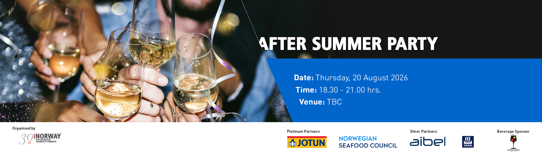20 August 2026: After Summer Party 2026