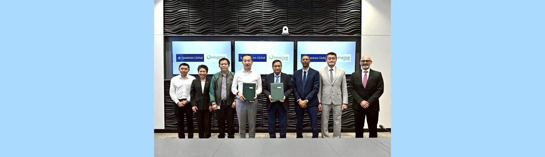 Bangchak Group and Quantum Global (APAC) Exchange Vessel Time Charter Contract and Discuss Future Collaboration