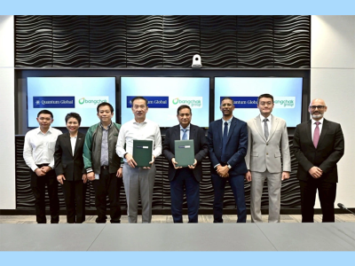 Bangchak Group and Quantum Global (APAC) Exchange Vessel Time Charter Contract and Discuss Future Collaboration