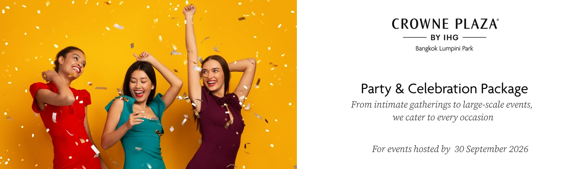 BKKCP Party & Celebration Package
