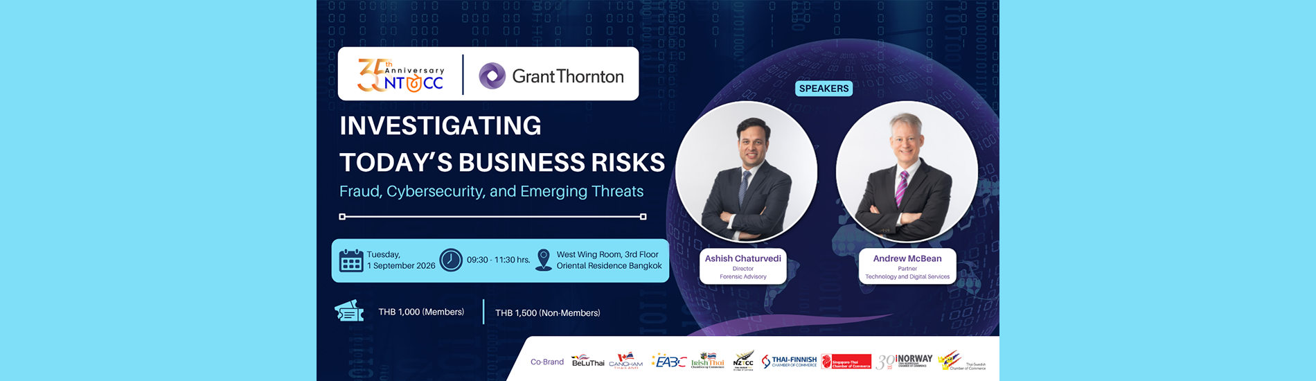 NTCC, in collaboration with Grant Thornton, organised the event “Investigating Today’s Business Risks: Fraud, Cybersecurity, and Emerging Threats.”