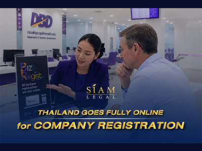 Thailand Moves Company Registration Fully Online From July 2026