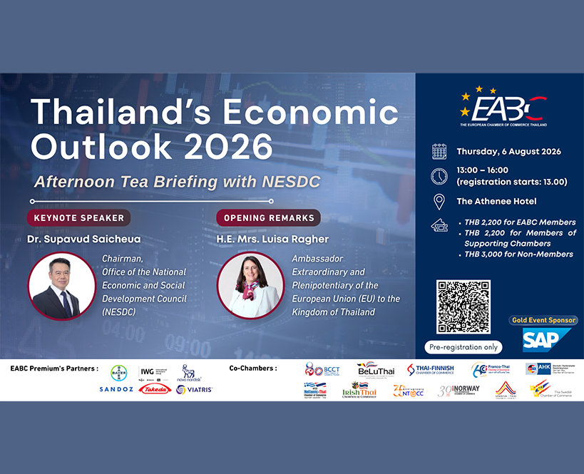 EABC Thailand's Economic Outlook 2026: Afternoon Tea Briefing with NESDC