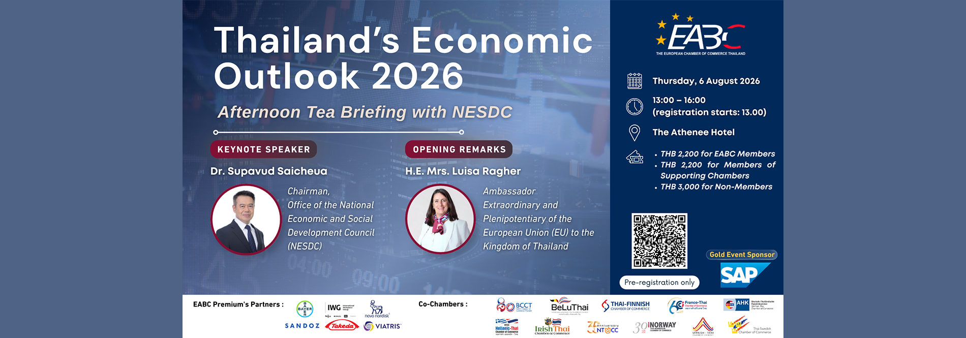 EABC Thailand's Economic Outlook 2026: Afternoon Tea Briefing with NESDC