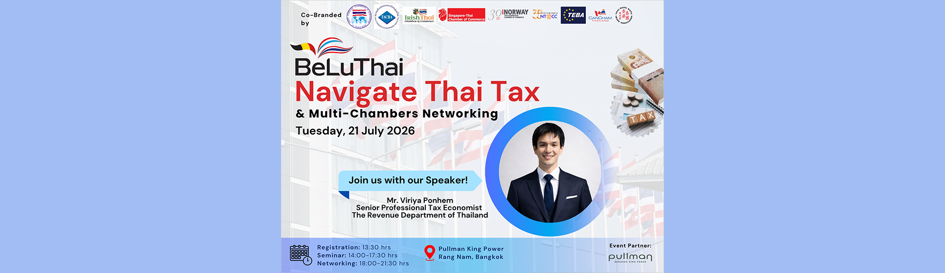 Navigate Thai Tax with Revenue Department & Multi-Chambers Networking Hosted by BeLuThai