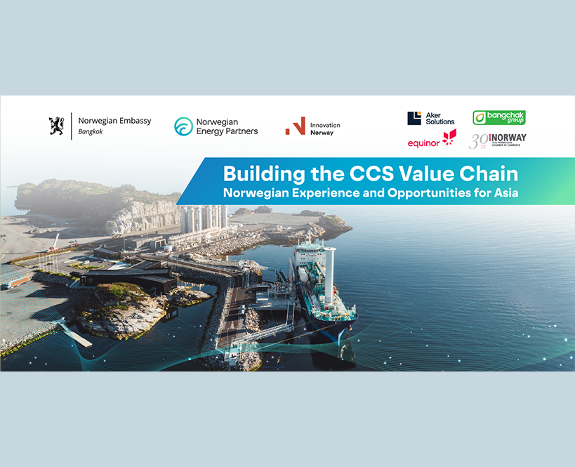 Seminar: Building the CCS Value Chain - Norwegian Experience and Opportunities for Asia