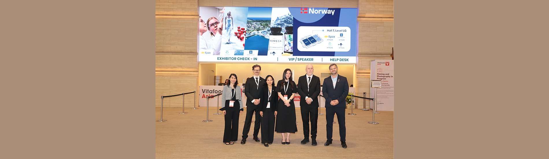 Royal Norwegian Embassy and Thai-Norwegian Chamber of Commerce Strengthen Norway–Thailand Food Supplement Partnerships at Vitafoods Asia 2026
