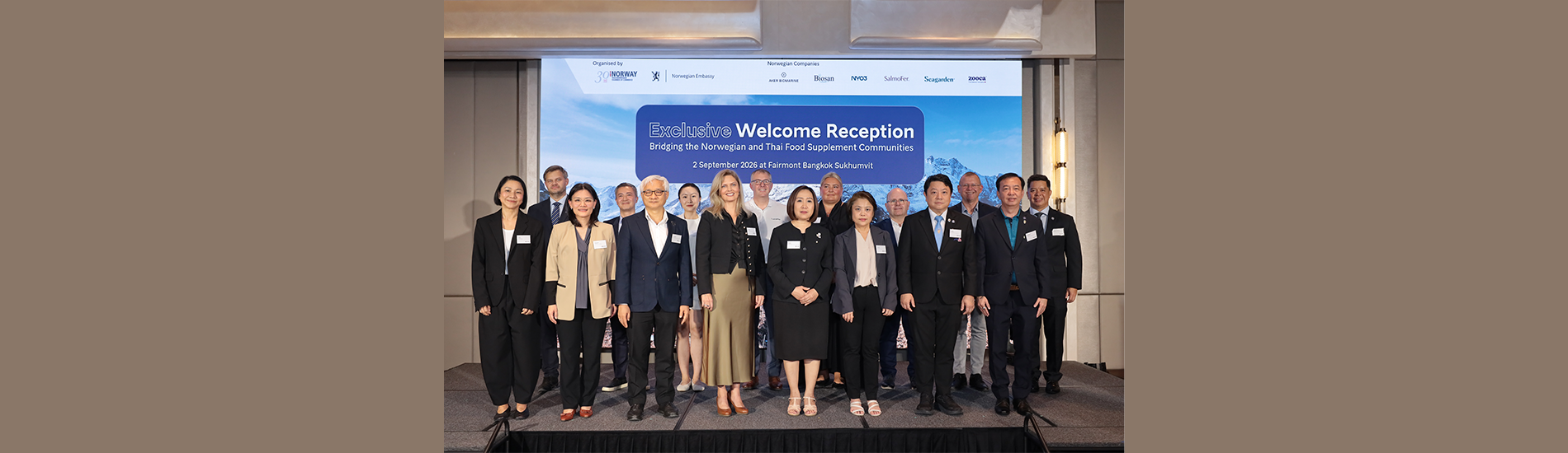 Royal Norwegian Embassy and Thai-Norwegian Chamber of Commerce Strengthen Norway–Thailand Food Supplement Partnerships at Vitafoods Asia 2026