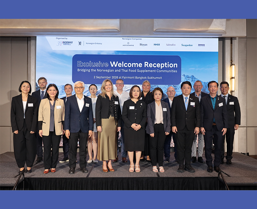 Bridging Norwegian and Thai Food Supplement Communities at the Exclusive Welcome Reception 2026