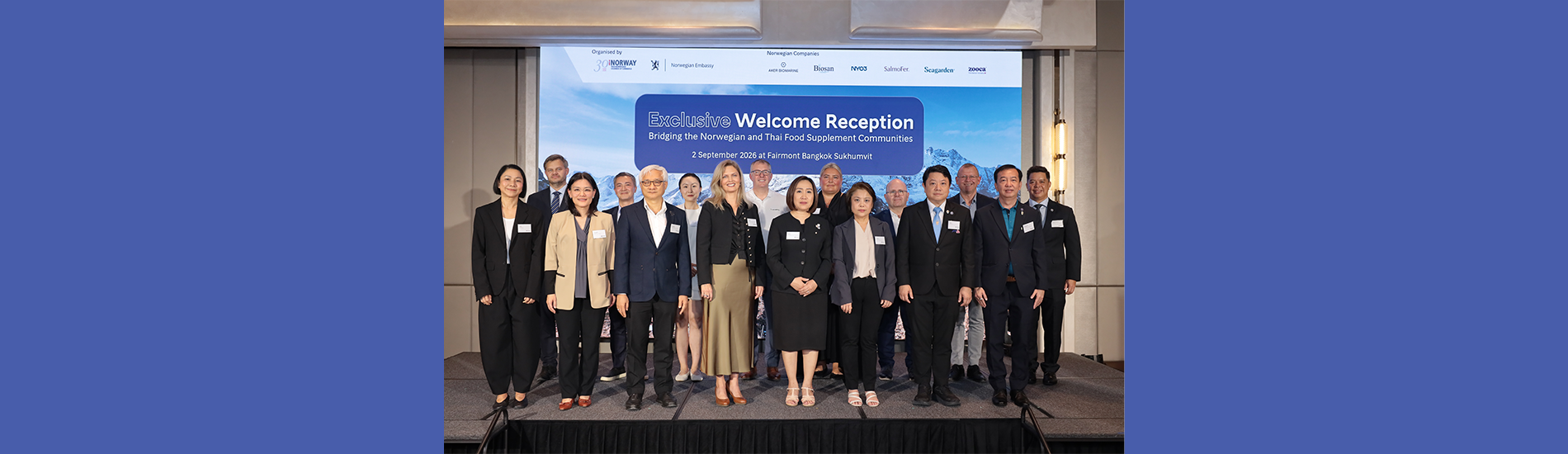 Bridging Norwegian and Thai Food Supplement Communities at the Exclusive Welcome Reception 2026