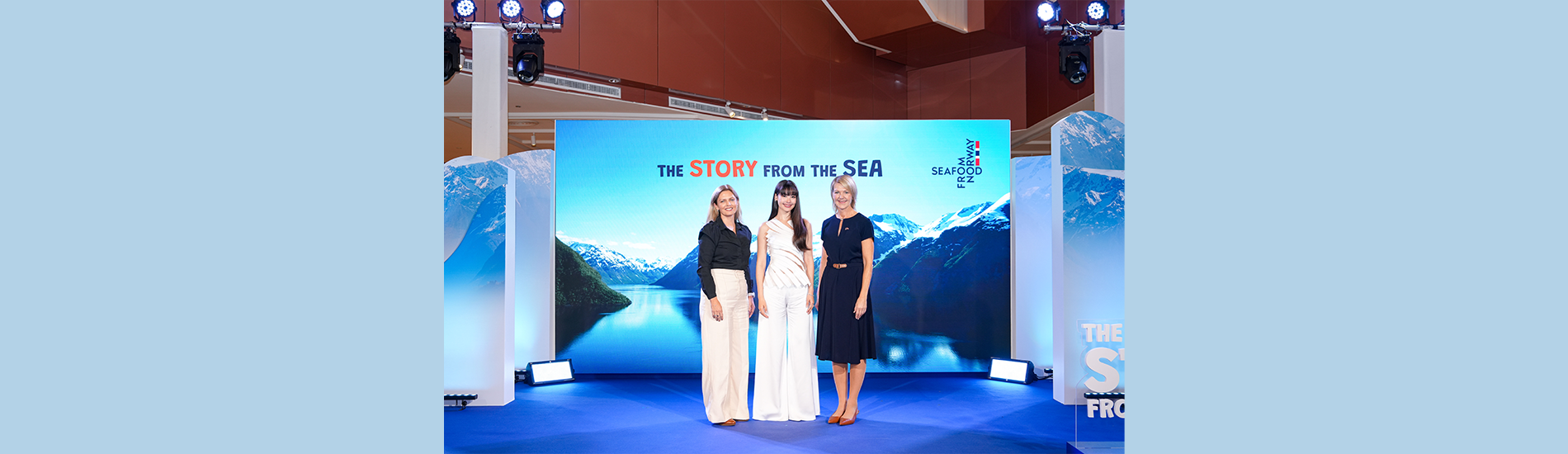 Seafood from Norway unveils “The Story from the Sea” campaign capturing Yaya-Urassaya’s journey through the heart of Norway
