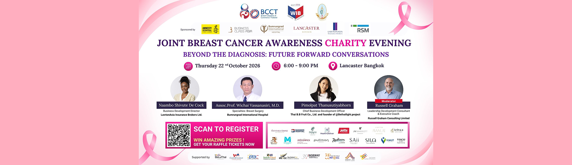BCCT Joint Breast Cancer Awareness Charity Evening 