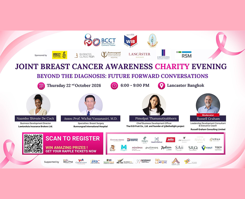 BCCT Joint Breast Cancer Awareness Charity Evening