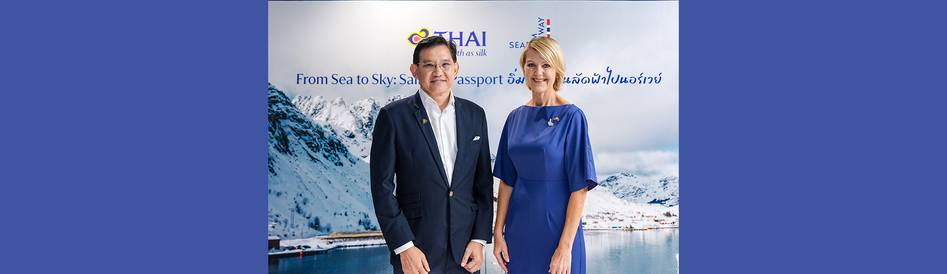 Seafood from Norway and Thai Airways continue the partnership to bring Thais closer to Norway through ‘From Sea to Sky: Salmon Passport’ promotion