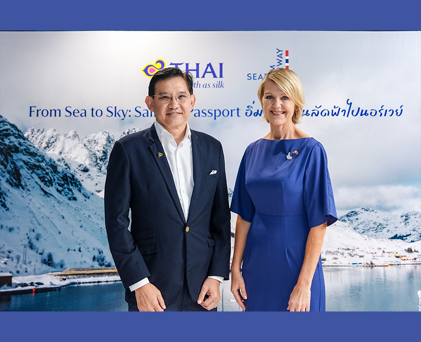 Seafood from Norway and Thai Airways continue the partnership to bring Thais closer to Norway through ‘From Sea to Sky: Salmon Passport’ promotion