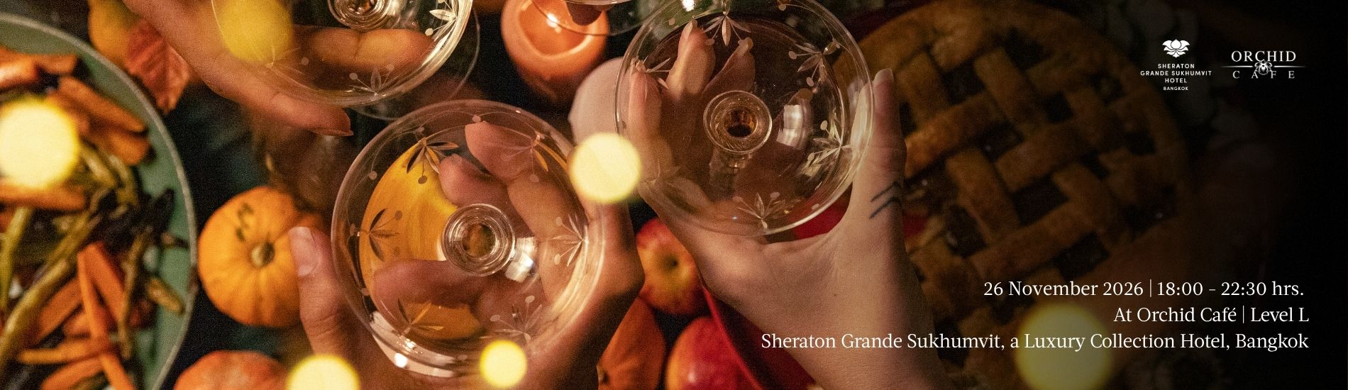 Thanksgiving Extravaganza By SHERATON GRANDE SUKHUMVIT