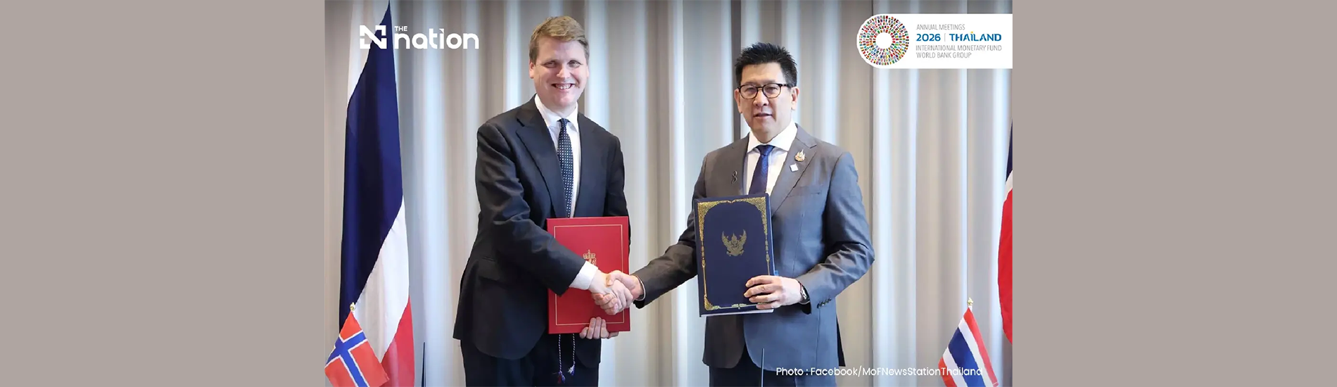 Thailand and Norway sign new double tax treaty at 2026 IMF–World Bank meetings